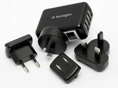 Kensington 4 port USB charger for mobile devices