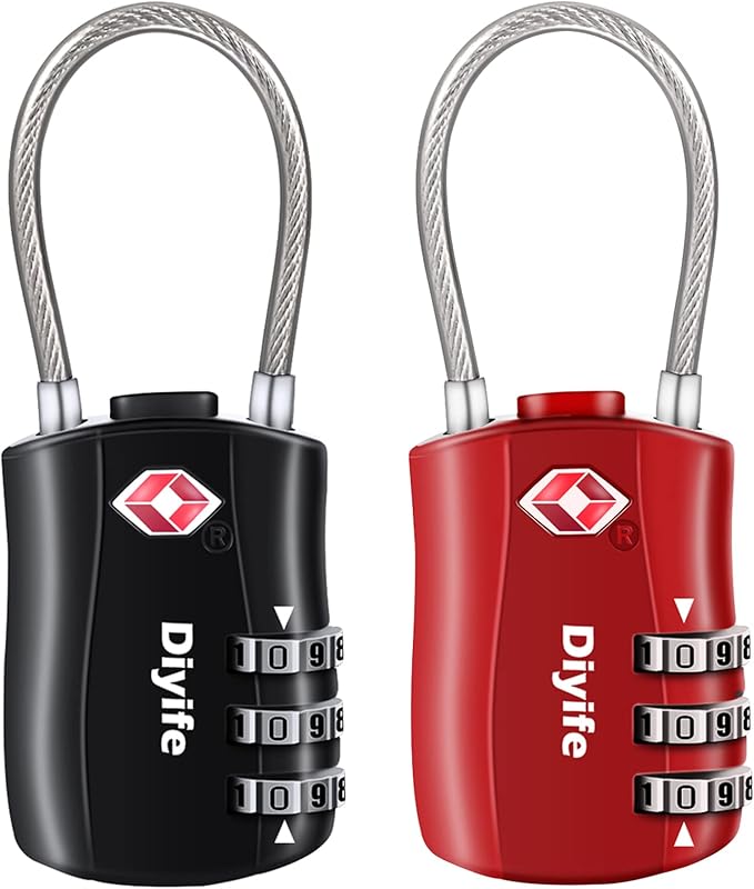 TSA Newest Approved Waterproof Travel Security Lock