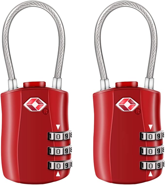 TSA Newest Approved Waterproof Travel Security Lock