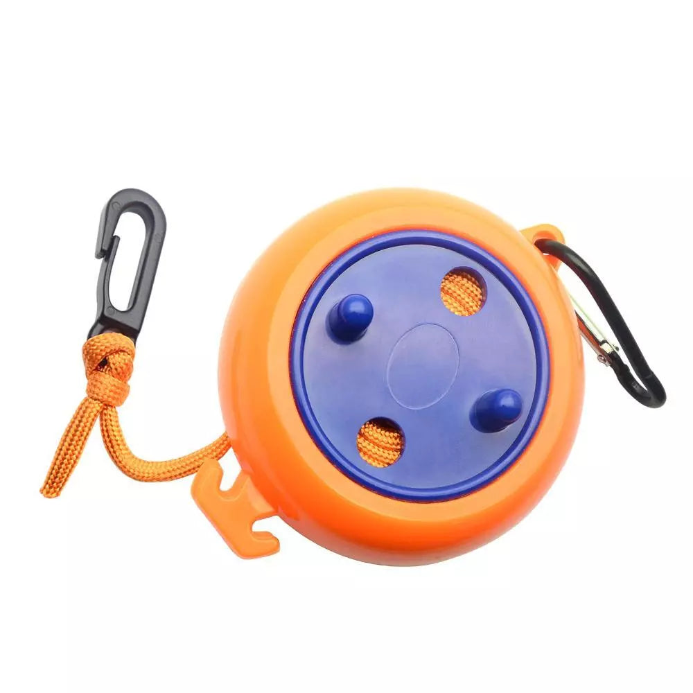 8m retractable travel clothesline for camping and hotel drying