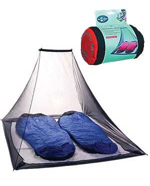 Sea to Summit permethrin-treated mosquito net, double
