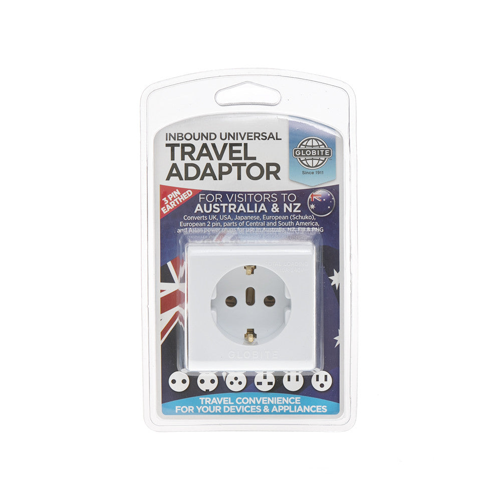 Globite Electrical Adaptor, inbound to Australia and NZ LARGE