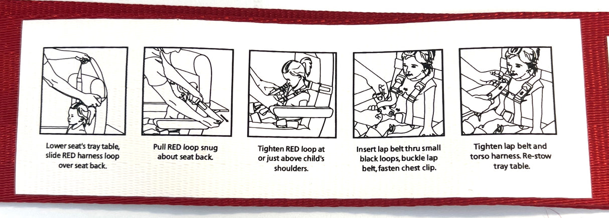 CARES Child Aviation Restraint System — FAA & CASA Approved Toddler Airplane Harness