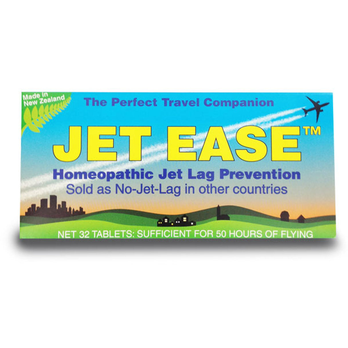 Jet Ease jet lag tablets 32 pack