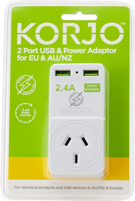 Stay Connected with an Adaptor Plug with USB Ports – Perfect for Travel