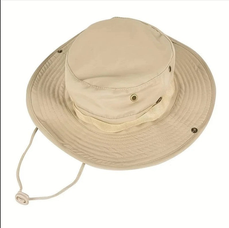 Unisex Wide Brim Boonie Hat – UPF 50+ Sun Hat for Hiking, Fishing & Travel