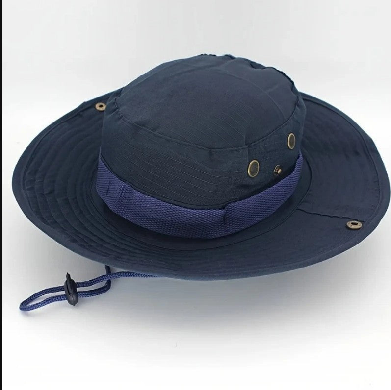 Unisex Wide Brim Boonie Hat – UPF 50+ Sun Hat for Hiking, Fishing & Travel