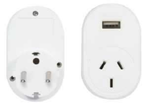 OSA Travel Adaptor with USB - for Europe