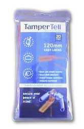 TamperTell 120mm tamper evident locks (20 pk)