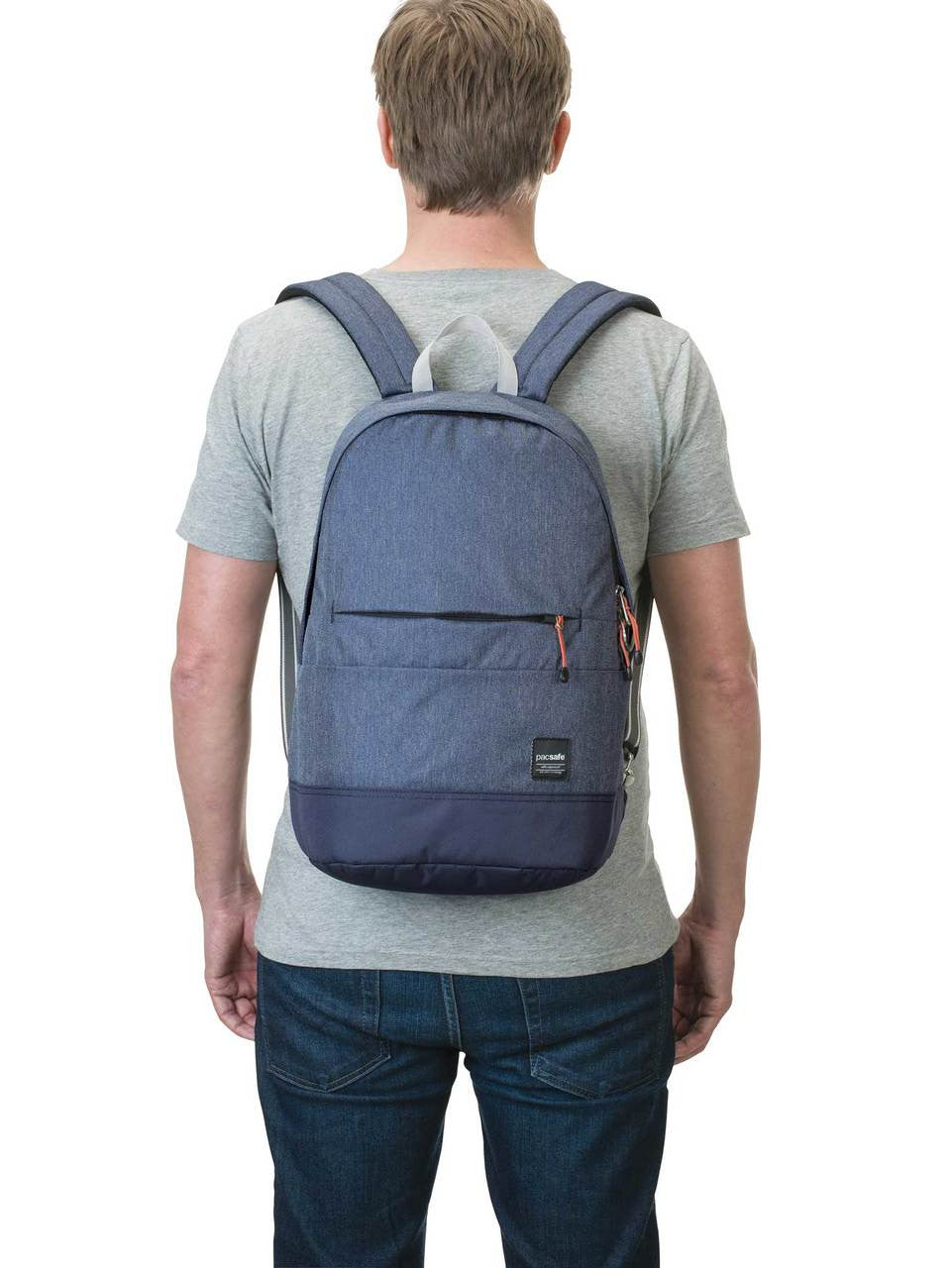 Slingsafe LX300 backpack, denim, model