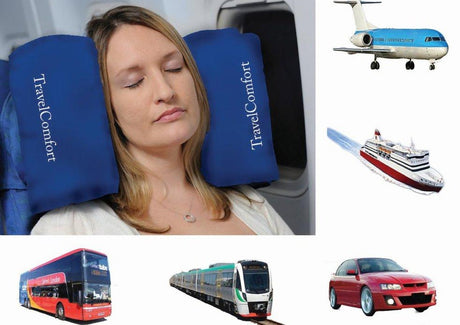 TravelComfort inflatable travel pillow