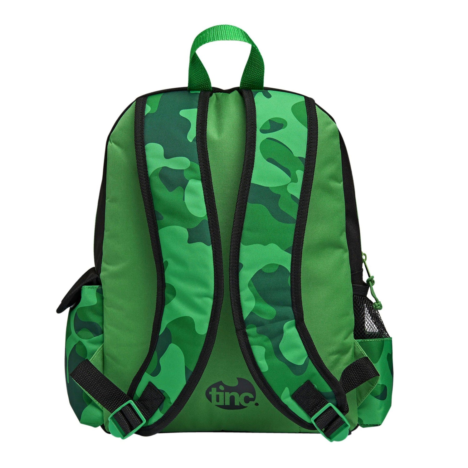 Tinc Hugga Camo Junior Backpack (Green) | Fun & Functional for Kids