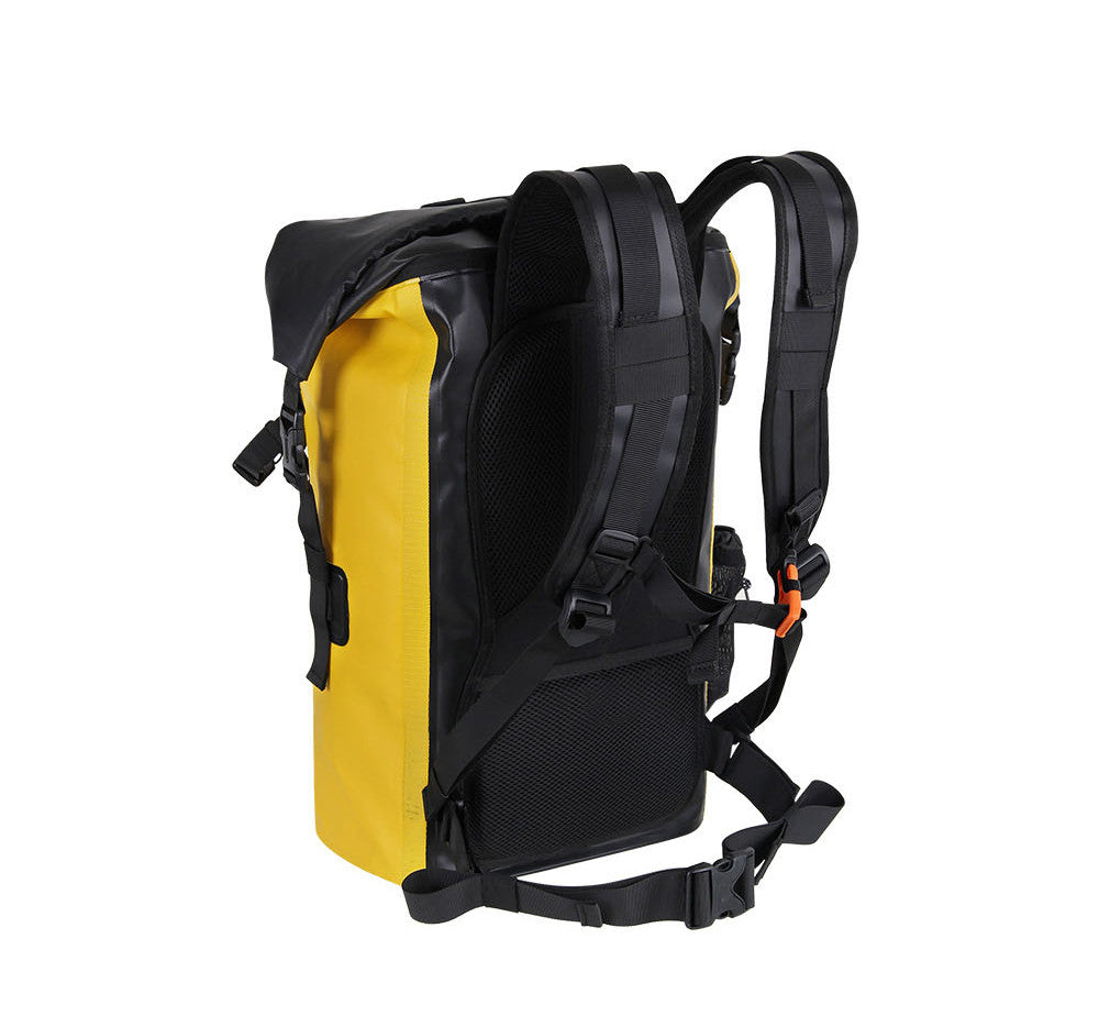 NOOYAH IPX8 Waterproof Bike Cycle Outdoor Sports Backpack Double-Layer Waterproof Bag YELLOW