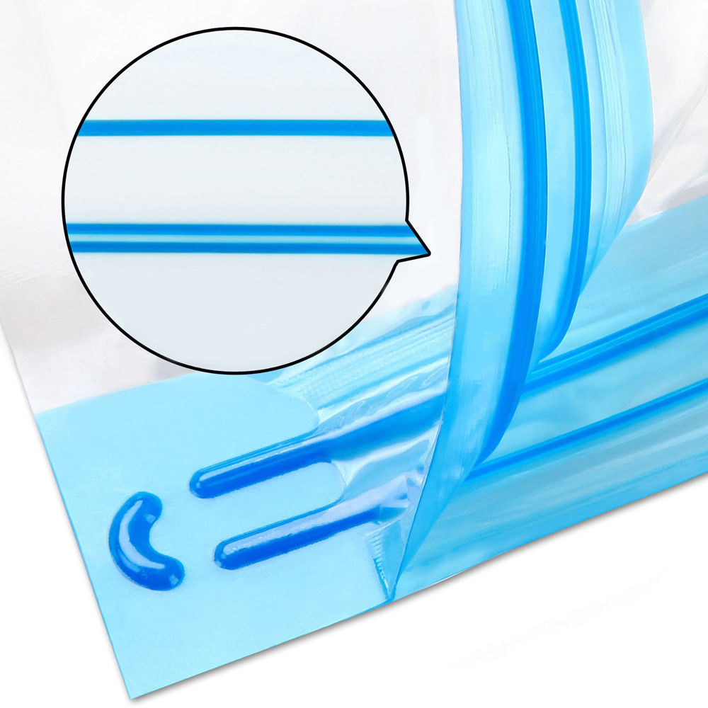 6 Pcs Set Vacuum Storage Bags Space Saver Seal