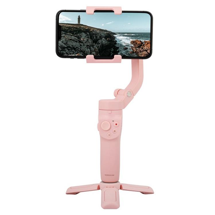 Foldable Vlog Pocket 2 Handheld Stabilizer - Three-Axis Gimbal Pink