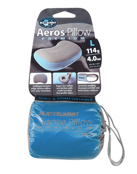 Aeros Premium Pillow, Blue