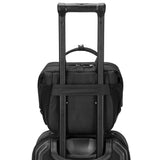 Pacsafe Camsafe LX10 Camera Shoulder Bag, BLACK, sleeve over trolley luggage handles