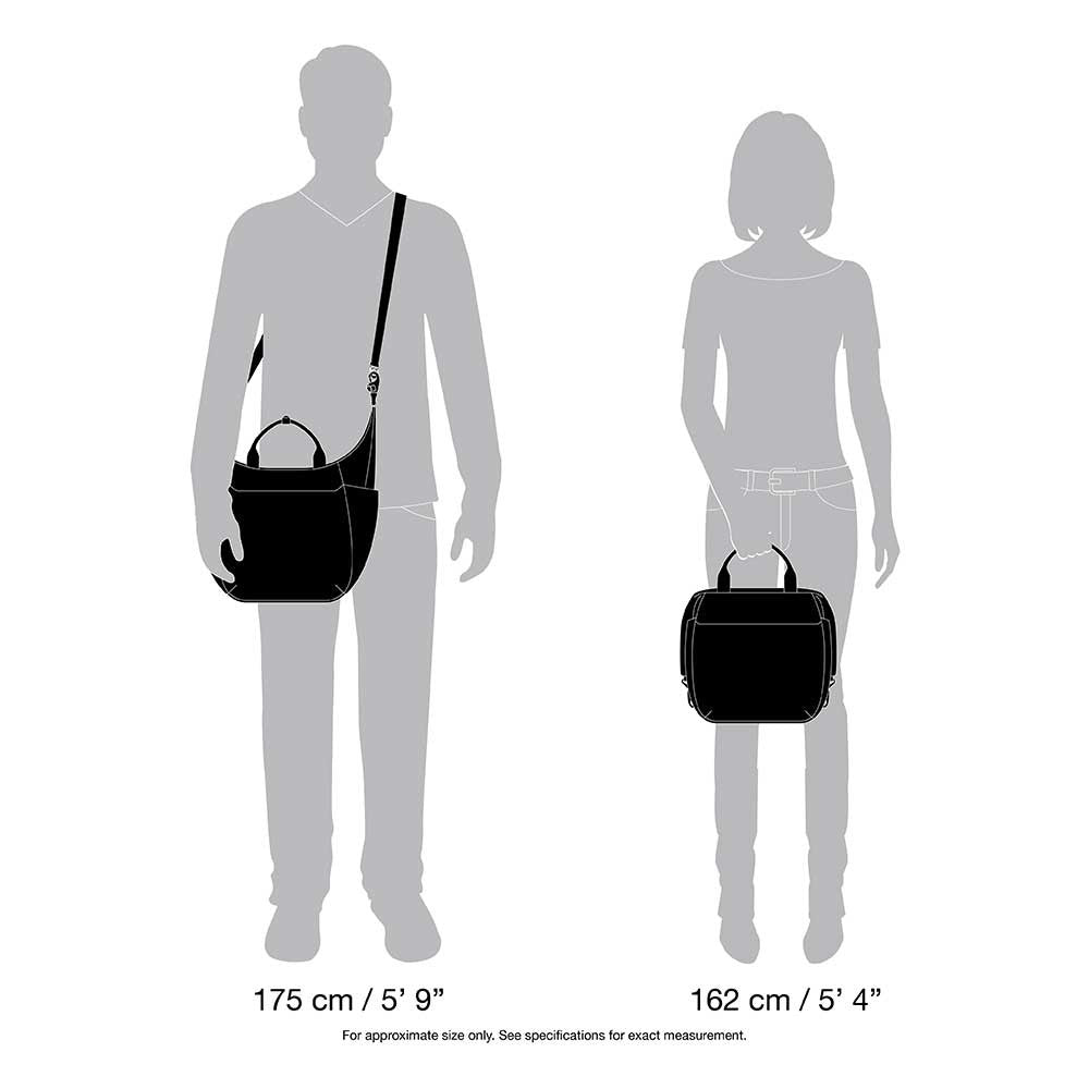Pacsafe Camsafe LX10 Camera Shoulder Bag, BLACK, size