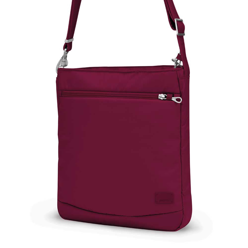 Pacsafe Citysafe CS175 shoulder bag cranberry