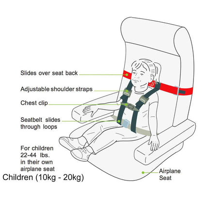 Travel Gear Child Aviation Restraint System