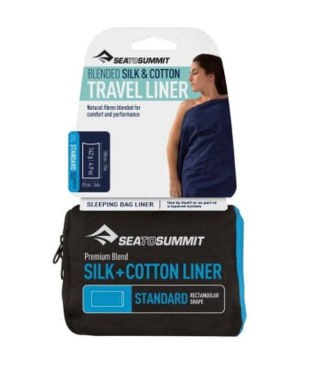 Sea to Summit silk cotton YHA traveller sleeping bag liner
