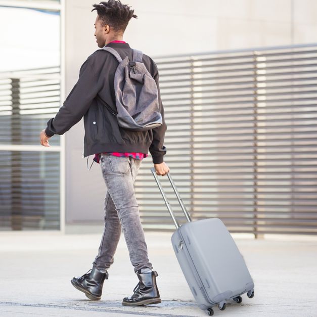 Hard-side Luggage with Spinner Wheels for Travel and Business