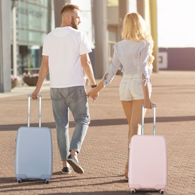 Hard-side Luggage with Spinner Wheels for Travel and Business