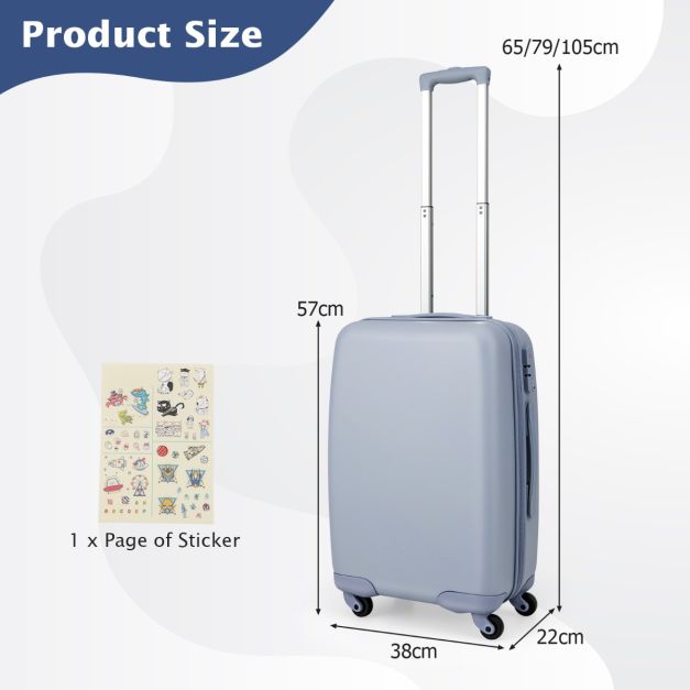 Hard-side Luggage with Spinner Wheels for Travel and Business