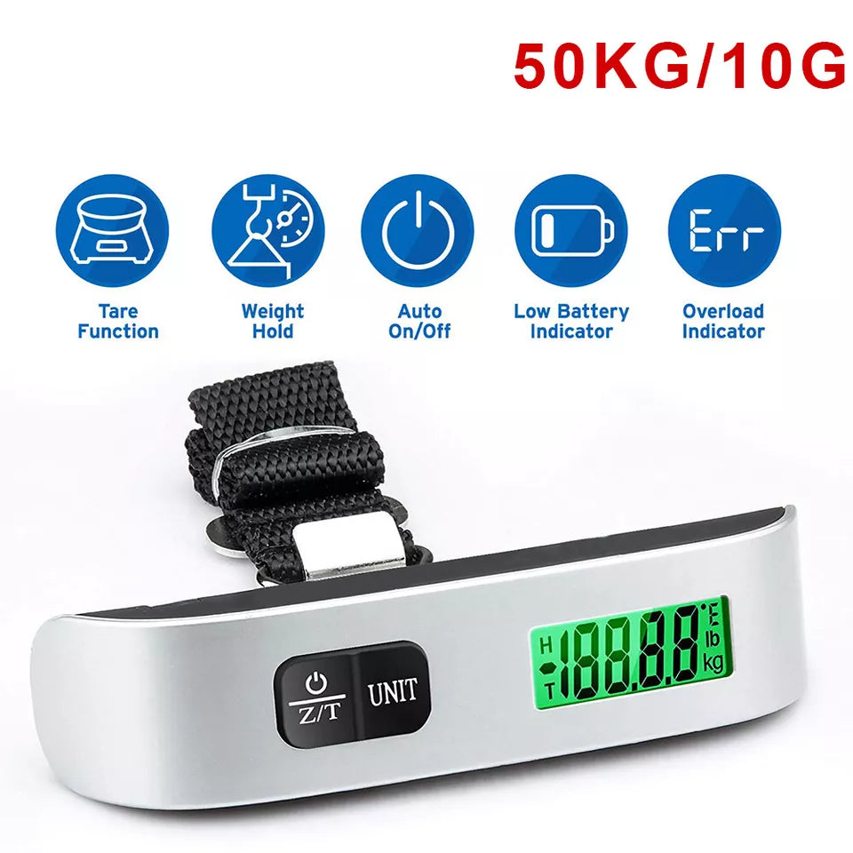 Portable Luggage with Digital Electronic Weight Scale
