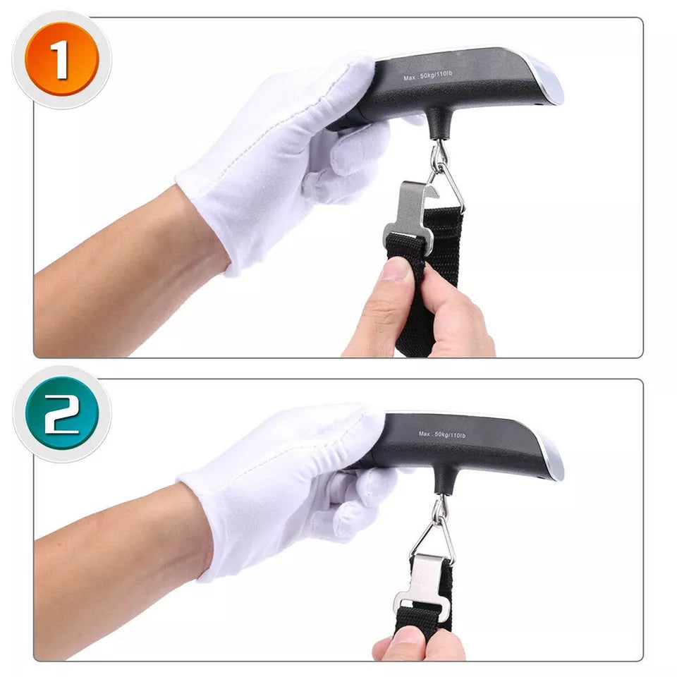 Portable Luggage with Digital Electronic Weight Scale