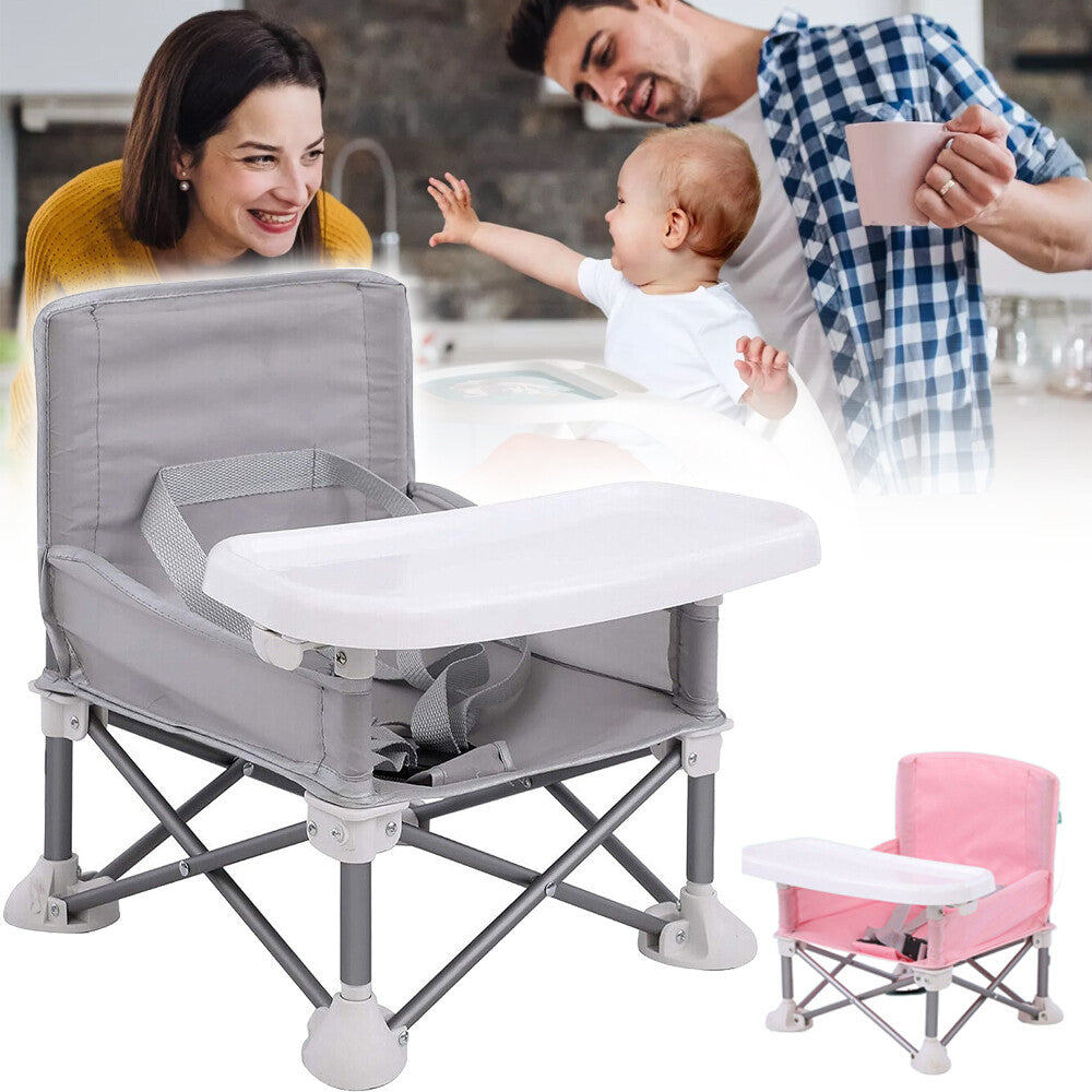 Baby Portable Dining Chair with Tray