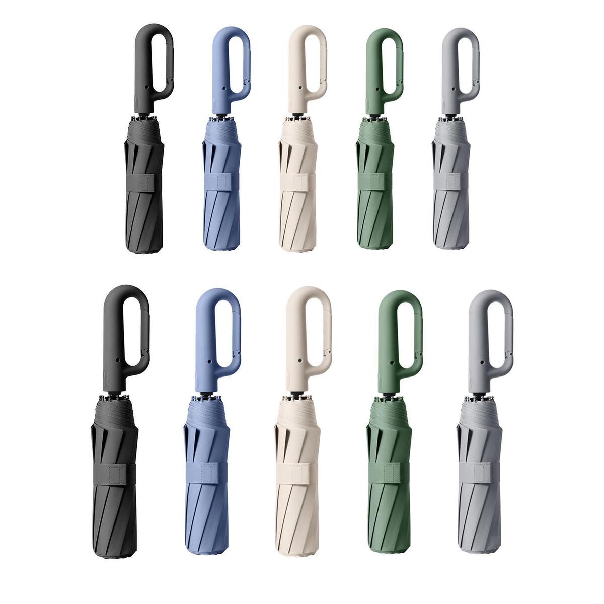 Portable Travel Automatic UV Rain Folding Umbrella