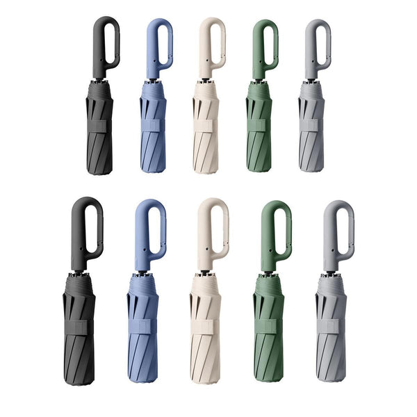 Portable Travel Automatic UV Rain Folding Umbrella