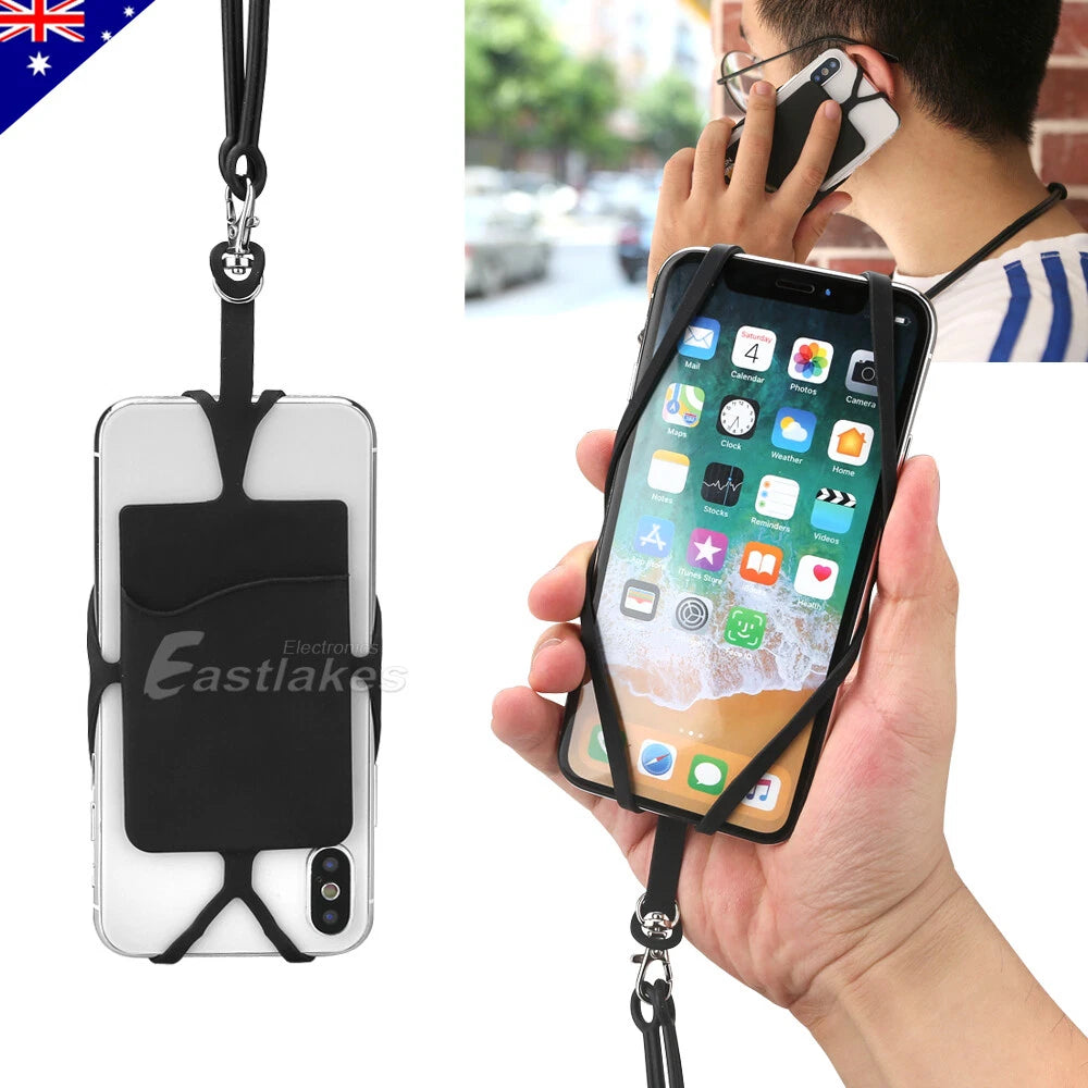 Universal Lanyard Cell Phone Neck Strap Case Cover