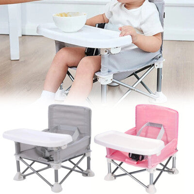 Baby Portable Dining Chair with Tray