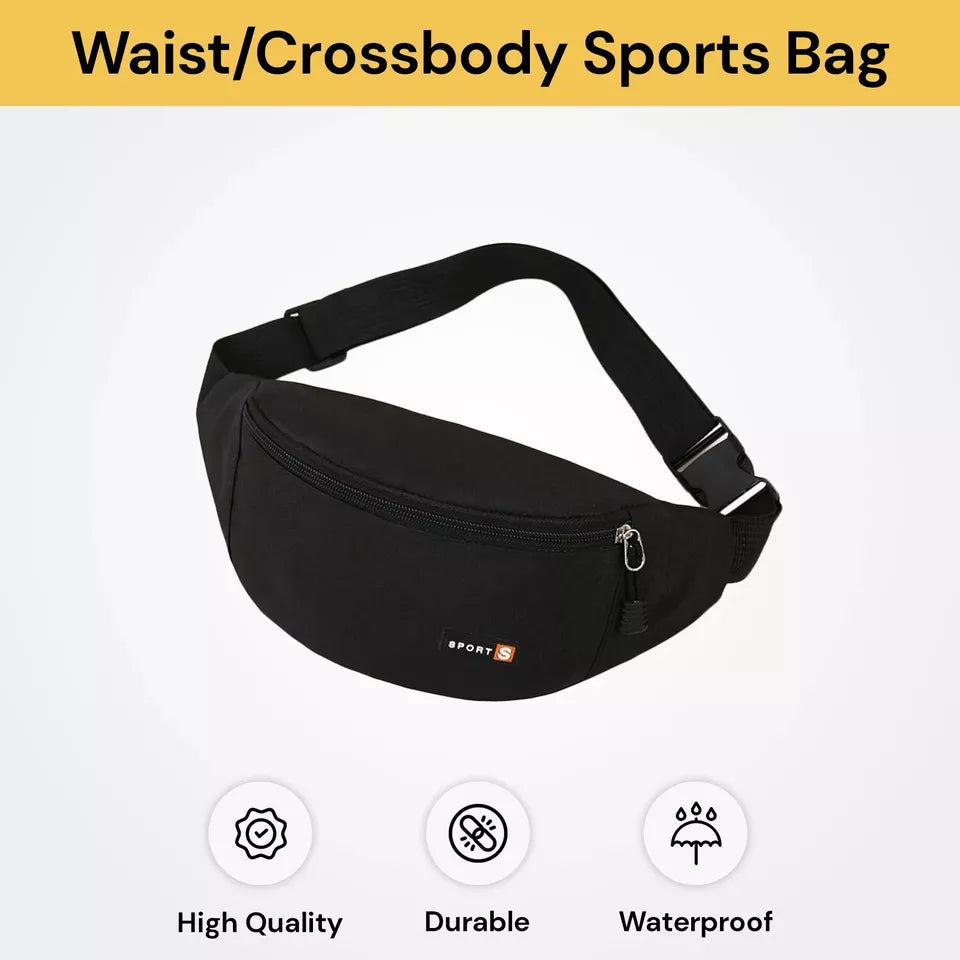 RFID Waist Security Money Belt Pouch