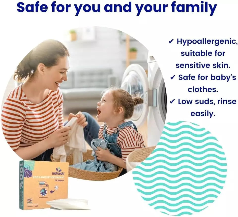 Eco Travel Laundry Detergent Sheets