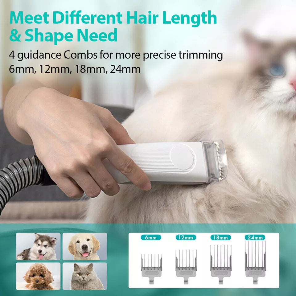 All in one Electric Pet Grooming Vacuum Kit