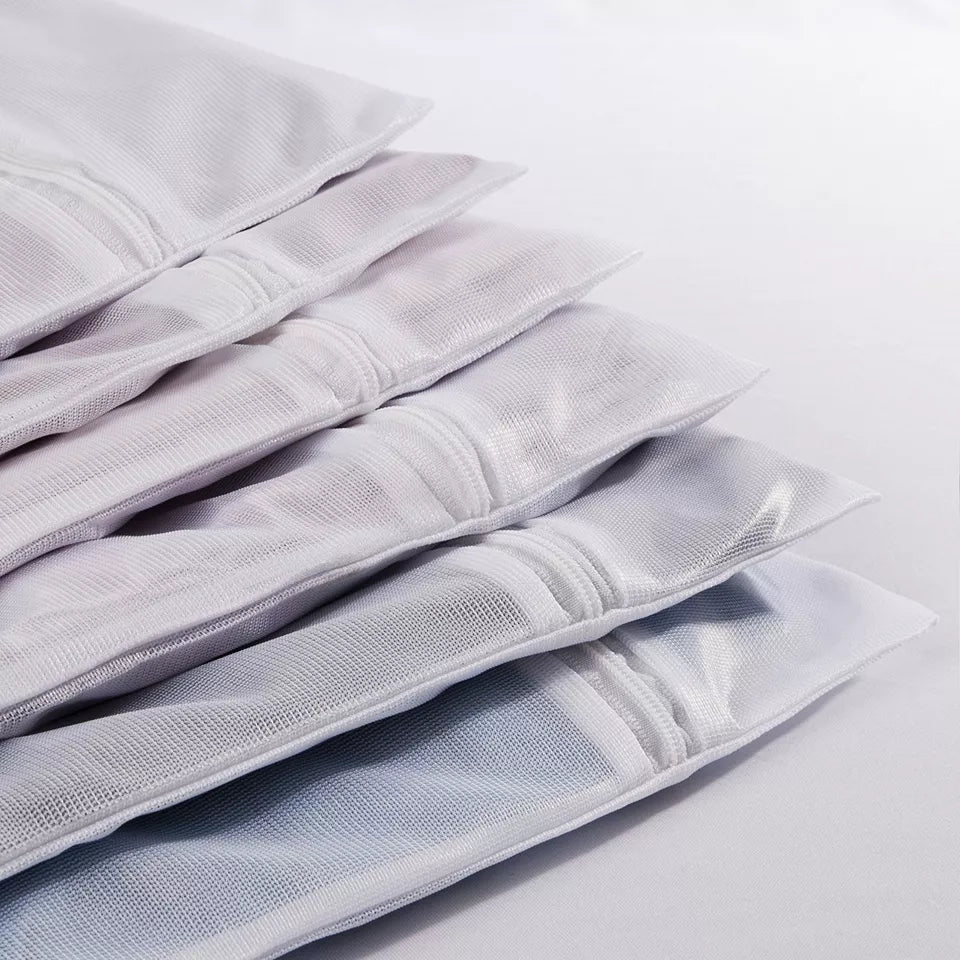 6x Laundry Wash Bags, Lingerie Washing Mesh Travel Wash Bag Stockings