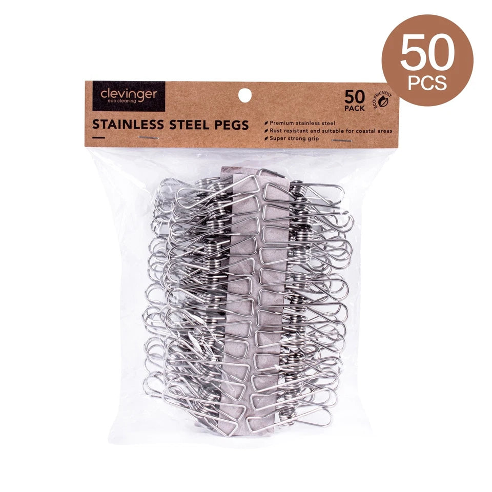Stainless Steel Clothes Clips Pegs For Laundry
