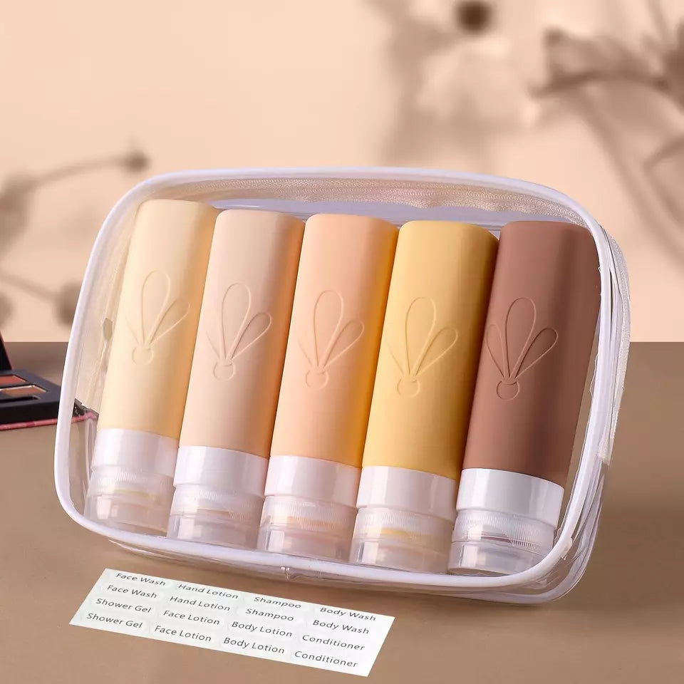 90ML BPA free TSA Approved Travel Bottle and Toiletries