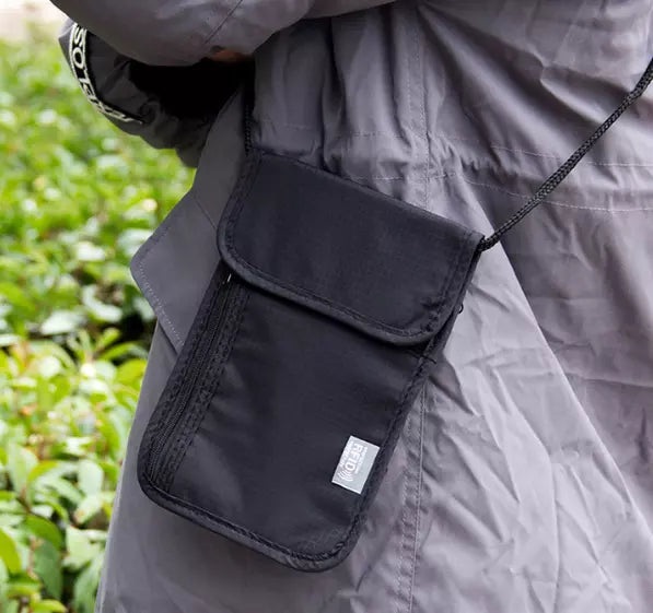 RFID Blocking Security Travel Stash Bag