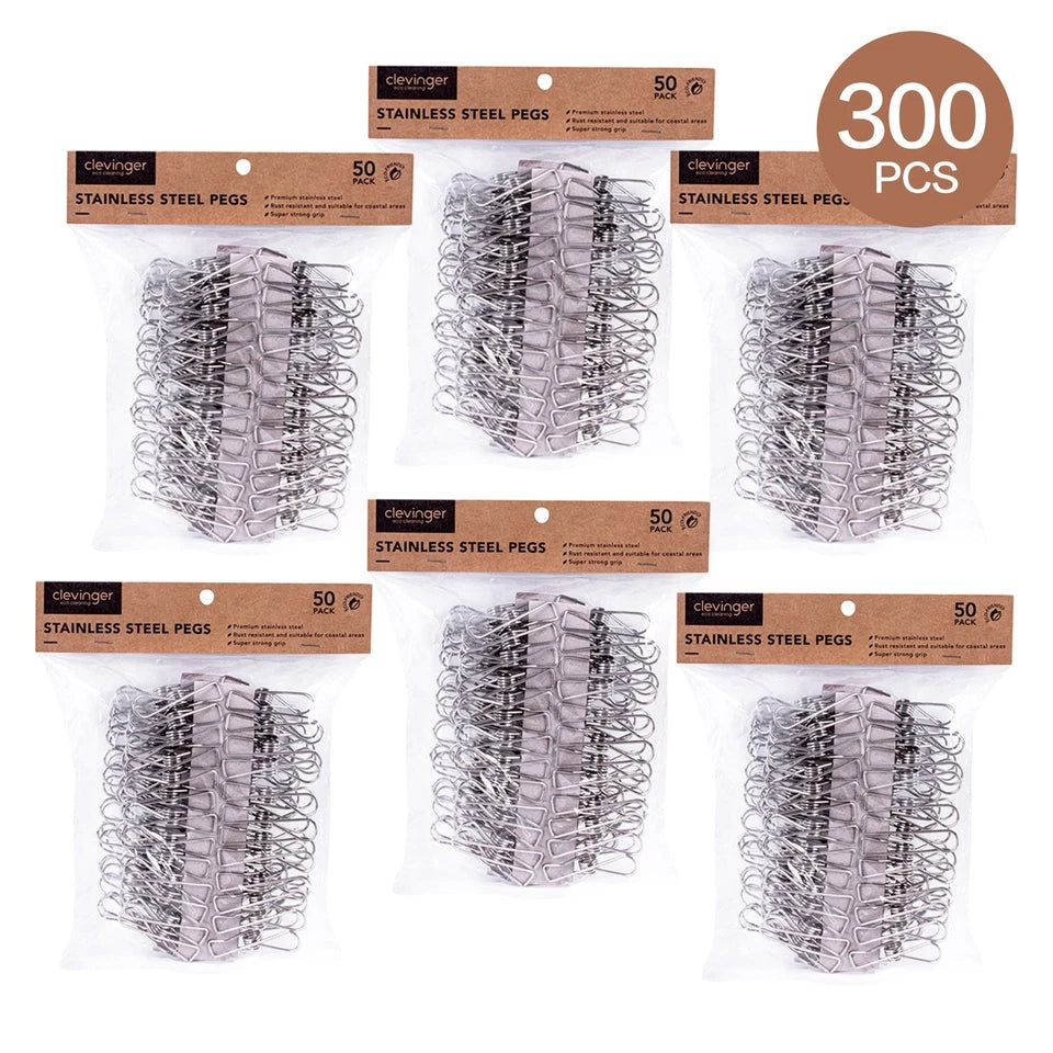 Stainless Steel Clothes Clips Pegs For Laundry