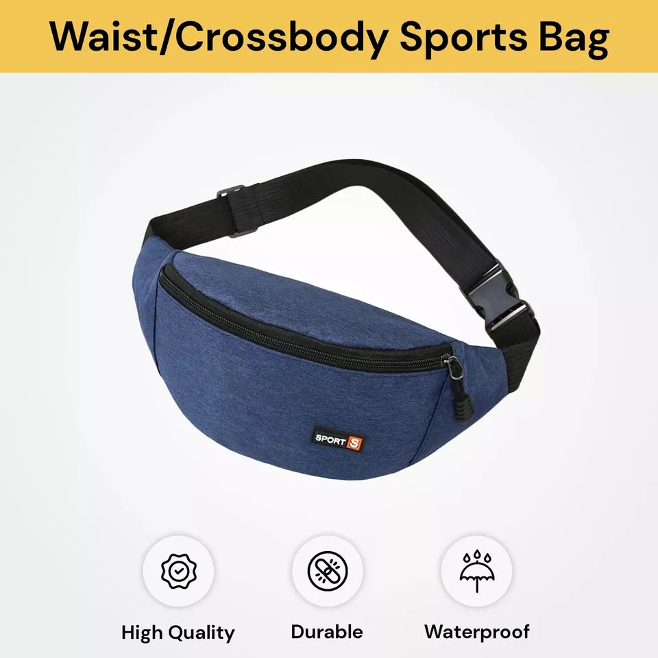 RFID Waist Security Money Belt Pouch