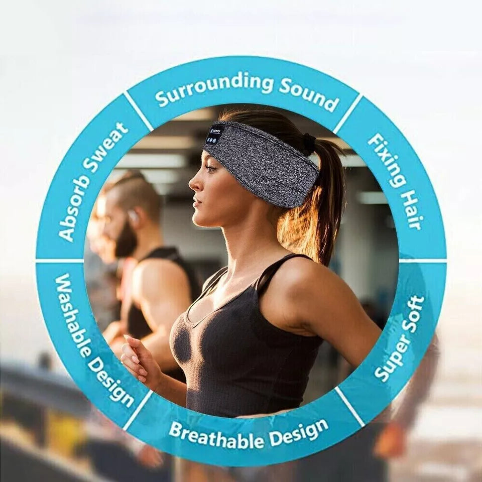 Wireless Eye Mask with Bluetooth Sleep Headphones