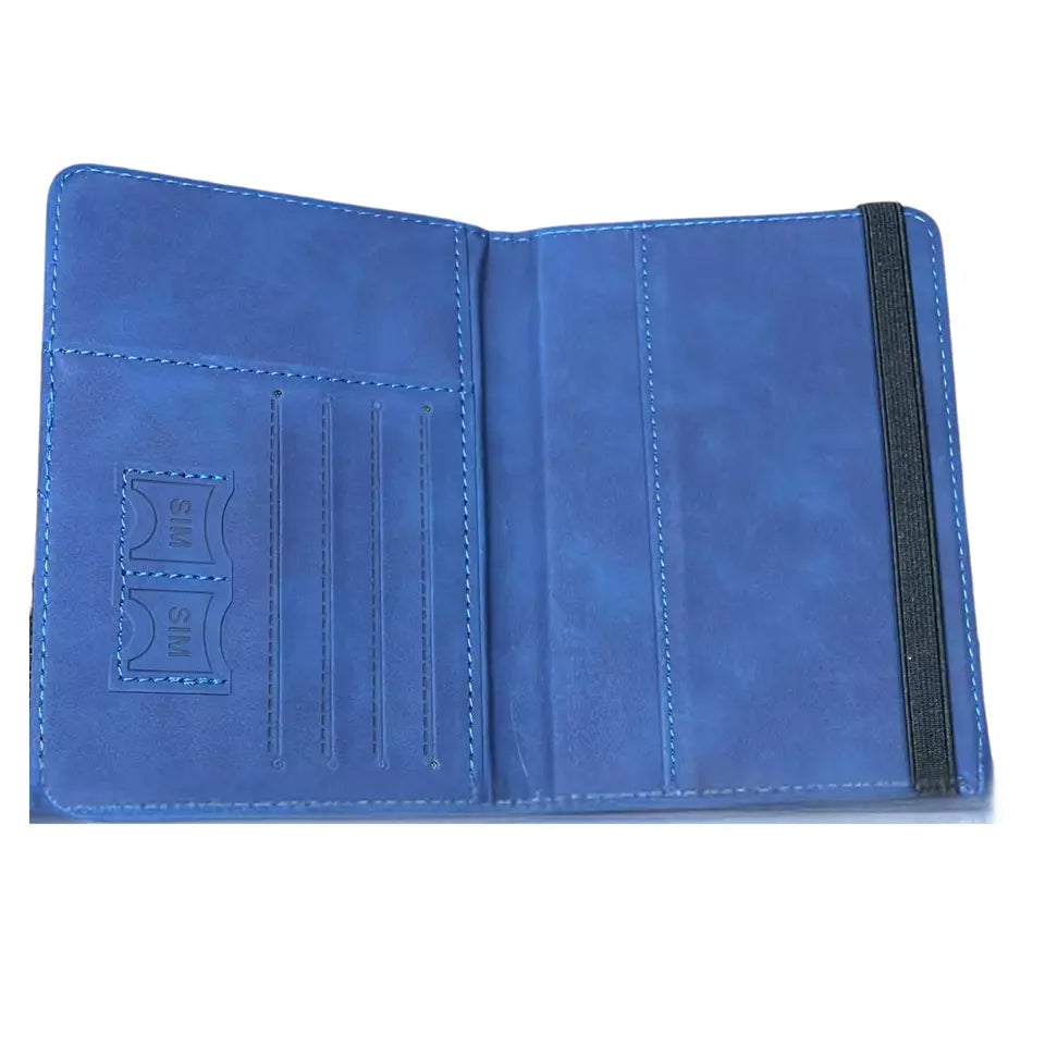 Premium RFID Leather Secure ID Wallet Case