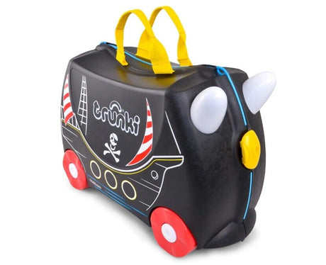 Police Car Piercy: The Ultimate Ride-On Suitcase for Kids
