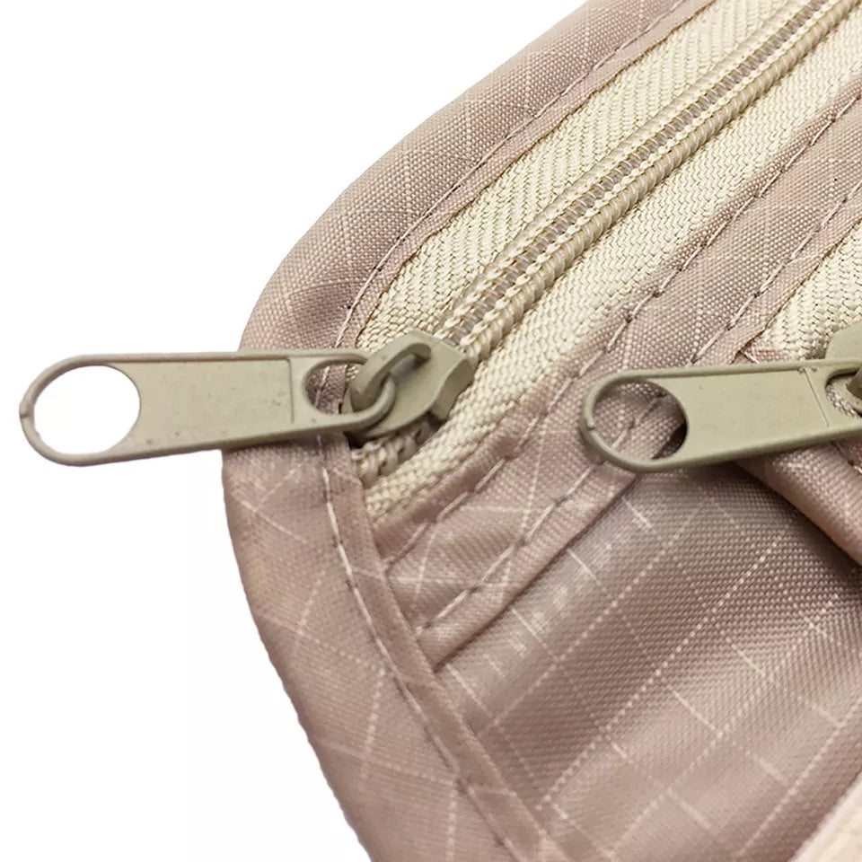 Travel Waist Bag RFID Blocker Money Belt