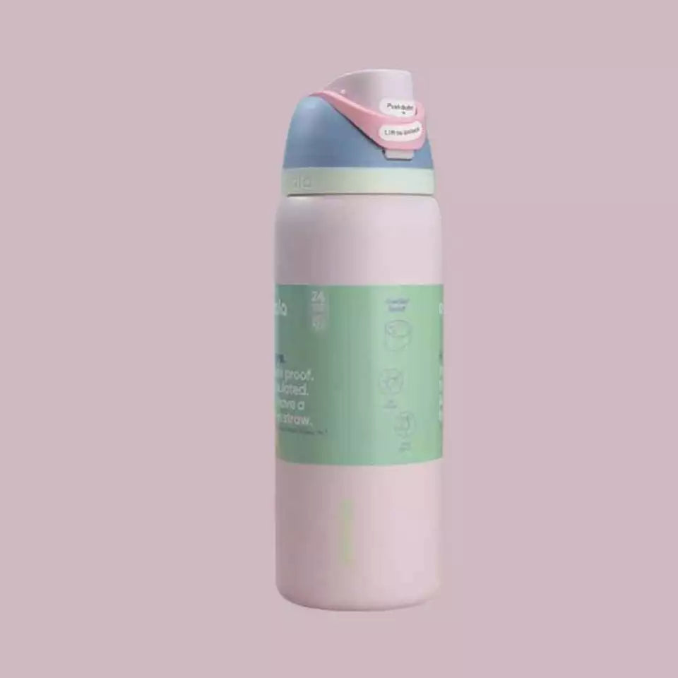 2oz Free Sip Insulated Stainless Steel Water Bottle