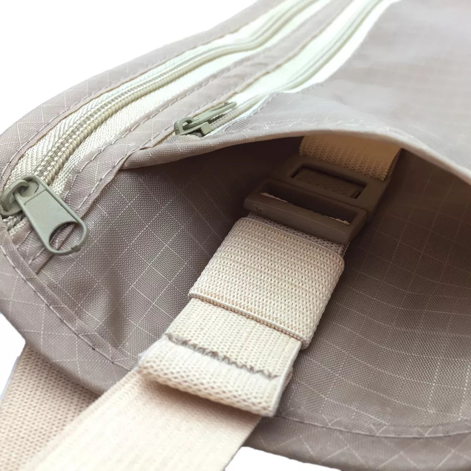 Travel Waist Bag RFID Blocker Money Belt